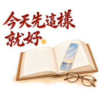 暖色小故事・今天先這樣就好。